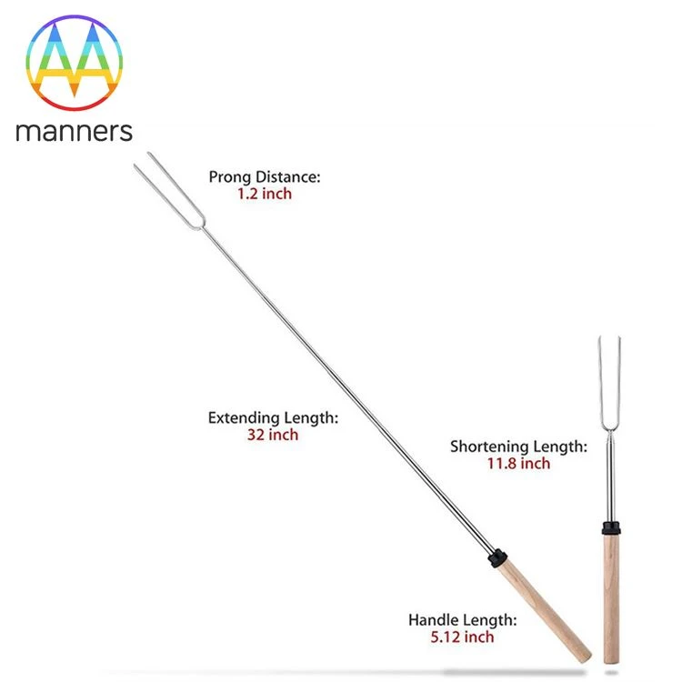 with wooden handle