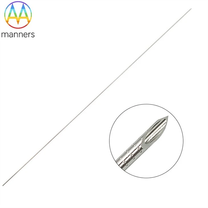 Echogenic Non-Insulated Ultrasound Needles