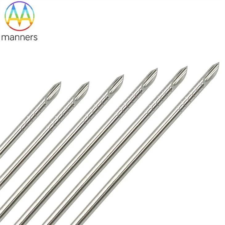 Echogenic Non-Insulated Ultrasound Needles