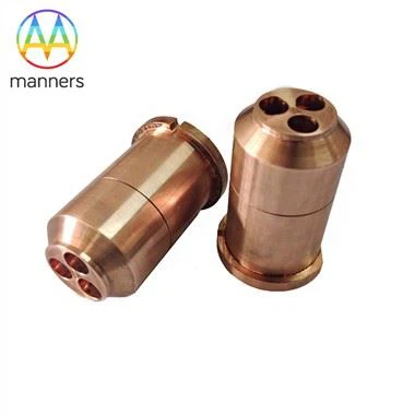 5軸CNC機械加工銅部品