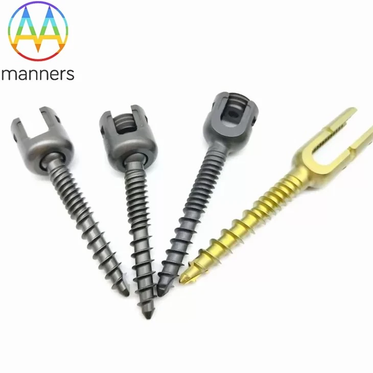 Titanium Spinal Screw For Medical Surgery